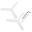 Соединитель Y-образный SL-LINIA32-FANTOM-Y120 Set (комплект) 049981
