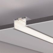 алюминиевый профиль S-LUX SL-LINIA62-F-2000 ANOD (BY) 059809