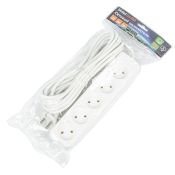 удлинитель без заземления Uniel UL-00009991 S-CU5-5 WHITE 5м Ultra