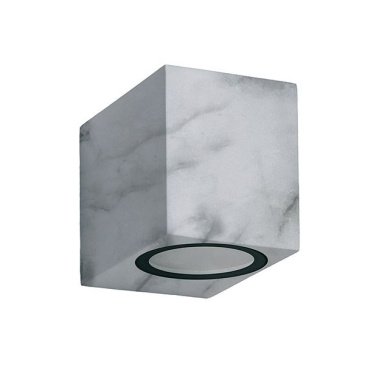 светильник Uniel без лампы UL-00011361 UUL-P41A 6W-GU10 IP65 MARBLE накладной мрамор