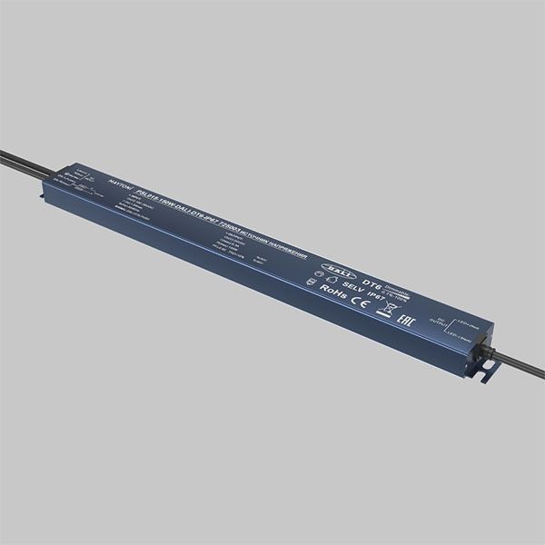 Блок питания (AC-DC) 24V 150W 725003 DALI DT6 герм IP67 металл