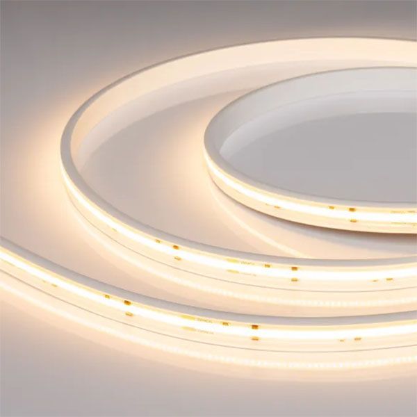 Светодиодная лента Белый теплый CSP 220V 14W/m 720Led/метр  герм ((PV - трубка ПВХ экструзия) 054671 ARL-PV-X720-15mm IP65 2700K 50м