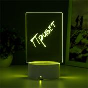светильник-ночник RGB с маркером &quot;Записка&quot; 9,5х12,5х16 см, USB/3хAA