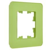 Рамка стеклянная 1 пост IEK BRITE BR-M12-G-41-K06 РУ-1-2-Бр эко грин RE
