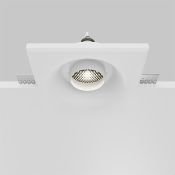 Встраиваемый светильник без лампы Maytoni Модерн/Gyps Modern DL006-GU10-RD-W GU10 гипс белый круглый