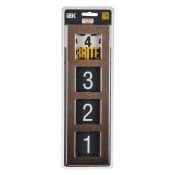 Рамка металлическая 4 поста IEK BRITE BR-M42-M-21-K30 РУ-4-1-Бр коричневый RE AL