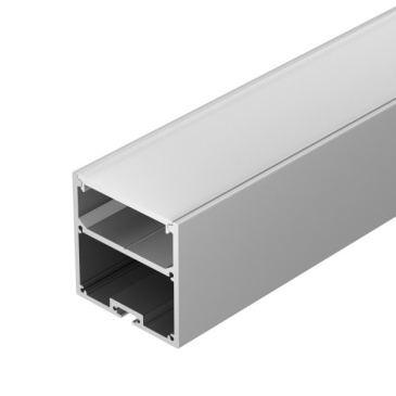 алюминиевый профиль S-LUX с экраном SL-LINE-5050-2500 ANOD+OPAL 020467