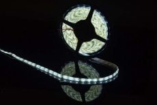 Светодиодная лента Белый 3528 12V  4.8W/m 60Led/метр герм (силикон) 00-00009700 SWG360-12-4.8-W-65-M