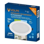 Встраиваемый светильник  12W Белый дневной UL-00013161 ULM-Q237 12W-4000K WHITE IP40 круглый белый