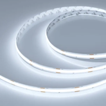 Светодиодная лента Белый COB 24V  4.8W/m 420Led/метр 048821 COB-X420-10mm  6000K 15m