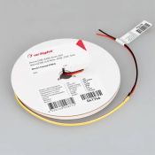 Светодиодная лента Белый теплый COB 24V  4.8W/m 400Led/метр 041746(1) COB-X400-3mm 2700K