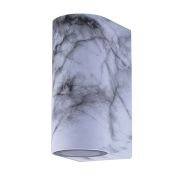 светильник Uniel без лампы UL-00011360 UUL-P52A 2х6W-GU10 IP65 MARBLE накладной мрамор