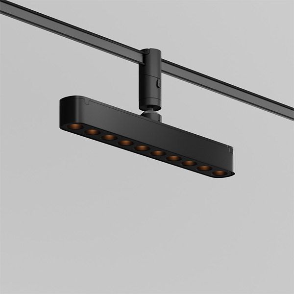 Трековый светильник 10W Белый теплый TR203-1-10W3K-S-B Точки/Points Rot Flexity 3000К чёрный
