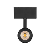 Магнитный трековый светильник 12W Белый дневной MAG-SPOT-45-R85 36deg  24V на магнитный шинопровод черный 046592 DALI