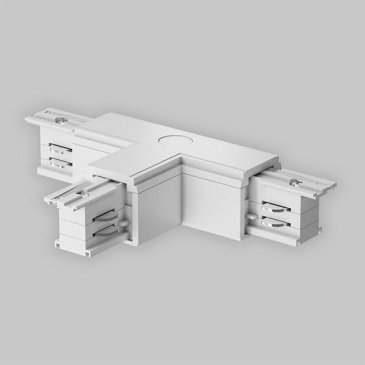 Коннектор Т-образный левый Trinity TRA005CT-31W-L белый