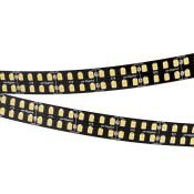 Светодиодная лента Белый теплый 2835 24V 24W/m 320Led/метр 032611 RT -5000 2700K LUX (чёрная плата)