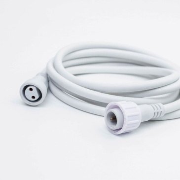 Удлинитель для гирлянд ALEDUS E-WP-2M 2 м, 2Pin, белый, мама-папа