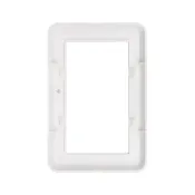 Рамка пластик сдвоенная Arlight VERSA 043770 FRM-VERSA-PL-D-WH белая