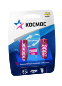 элемент питания аккумулятор АА 2800mAh R-06 Космос элемент питания аккумулятор АА 2800mAh R-06 Космос