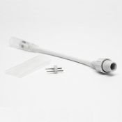 Соединитель для гирлянд ALEDUS DA-2-S-DL-W нить-дюралайт, белый, 2Pin