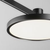 Трековый светильник 10W Белый дневной TR153-1-10W4K-B Плато / Plato Flarity IP20 чёрный