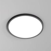 Накладной светильник  36W Белый -MIX DENKIRS THIN DK6522-BK 230V круглый черный