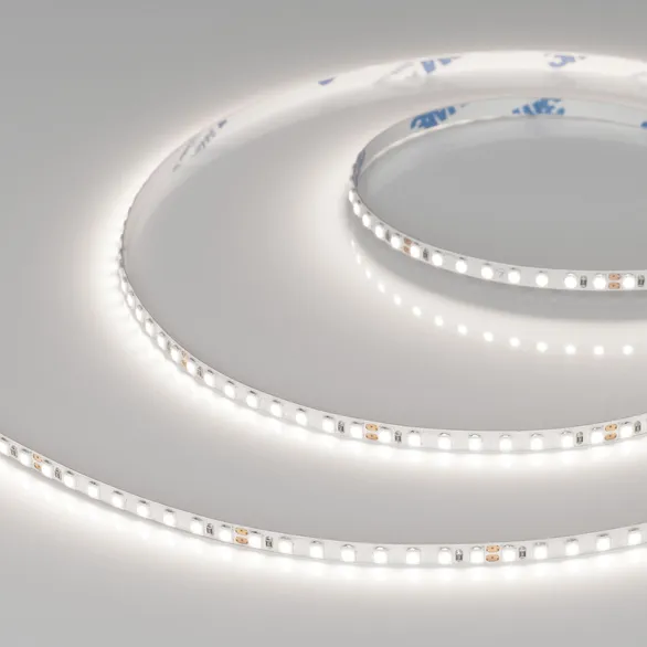 Светодиодная лента Белый дневной 2835 24V  9.6W/m 160Led/метр 037801 RT-A160-5mm 5000K  LUX
