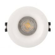 Встраиваемый светильник без лампы DENKIRS KIBEK DK3024-WH GU10/GU5.3 белый круглый