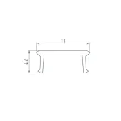 Экран COMFORT10-V-FANTOM-2000 OPAL матовый 052559