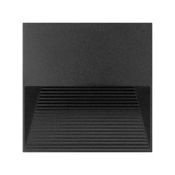светильник   5W Белый теплый 056713 LGD-RIBONIK-S114x114-5W 220V IP65 квадратный накладной черный
