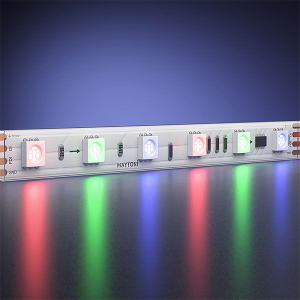 Светодиодная лента 24V 14.4W/m 201249 SPI Ultra (5060, 300 LED, 5m) герм (полная силиконовая экструзия) Ultra IP68