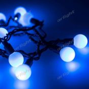 гирлянда фигурная  3.5W Синий 025600 ARD-BALL-CLASSIC-D23-10000-BLACK-80LED  230V IP65