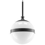 Люстра подвесная Lightstar без лампы 813117 GLOBO 1х40W E14 белый/черный