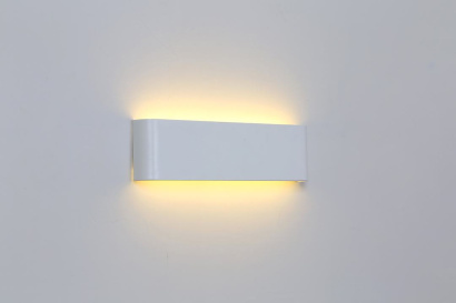 светильник 12W Белый теплый KARMEN GW-065M-12-WH-WW220V прямоугольный накладной белый