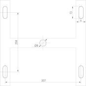 Накладной светильник  30W Белый теплый 034791 SP-QUADRO-S350x350 220V IP40 квадратный белый