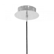 Люстра подвесная Lightstar без лампы 808117 FORMA 1х40W E14 черный