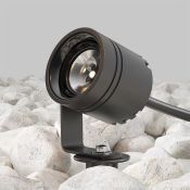 светильник   3W Белый теплый MI-O493FL-L3GF3K Клайд / Clyde 24V  IP65 графит
