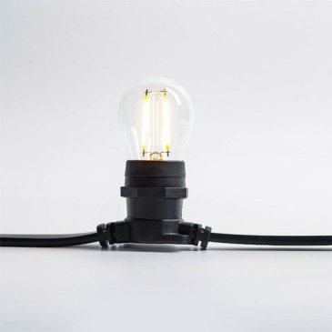 лампа декоративная светодиодная шар  G45 Белый теплый  1.6W BL-BF-E27-G45-WW