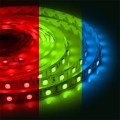 Светодиодная лента RGB 5050 12V  7.2W/m 30Led/метр 217BL IP20 3м блистер