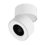 Накладной светильник  12W Белый теплый-MIX 058614 SP-POINT-SURFACE-R85 15deg 220V откидной поворотный круглый белый