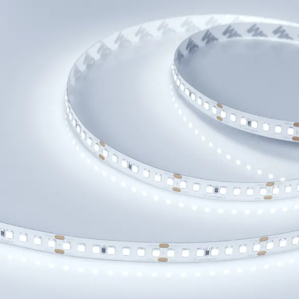 Светодиодная лента Белый холодный 2835 24V 17W/m 168Led/метр 019092(2) RT-A168-10mm 8000K LUX