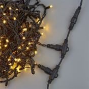 Провод-шина для гирлянд UL-00013217 UCX-F90 T20-2M-BK черный 2м, 20 Т-коннекторов, шаг 10см,статика-мерцание IP67