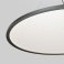Подвесной светильник  80W Белый -MIX DENKIRS VEIL DK6621-BK 230V с ПДУ круглый черный