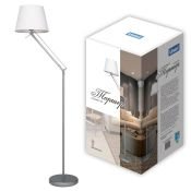 Торшер под лампу E27 UL-00010181 UML-T500 E27 SILVER-WHITE 230V IP20 серебристый/белый