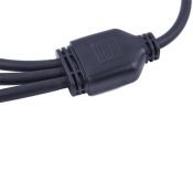 Провод-разветвитель для гирлянд UL-00013235 UCX-F90 S3-0.4M-BK черный 0.4м 3 выхода, статика-мерцание IP67