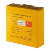 прожектор Белый  20W ELFLED-FL-20W-black-W IP65 220В черный