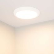Накладной светильник  18W Белый дневной 033445 CL-FIOKK-R220 230V IP20 круглый белый