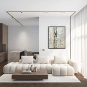 Накладной светильник-бра   3W Белый теплый DENKIRS SHINE WALL DK5072-SB 220V IP20 латунь