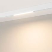 Трековый светильник   8W Белый теплый 035835(1) MAG-ORIENT-FLAT-L235 прямоугольник трековый белый Трековый светильник   8W Белый теплый 035835(1) MAG-ORIENT-FLAT-L235 прямоугольник трековый белый