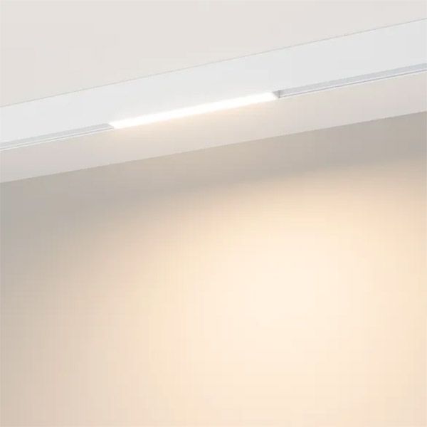 Трековый светильник   8W Белый теплый 035835(1) MAG-ORIENT-FLAT-L235 прямоугольник трековый белый Трековый светильник   8W Белый теплый 035835(1) MAG-ORIENT-FLAT-L235 прямоугольник трековый белый